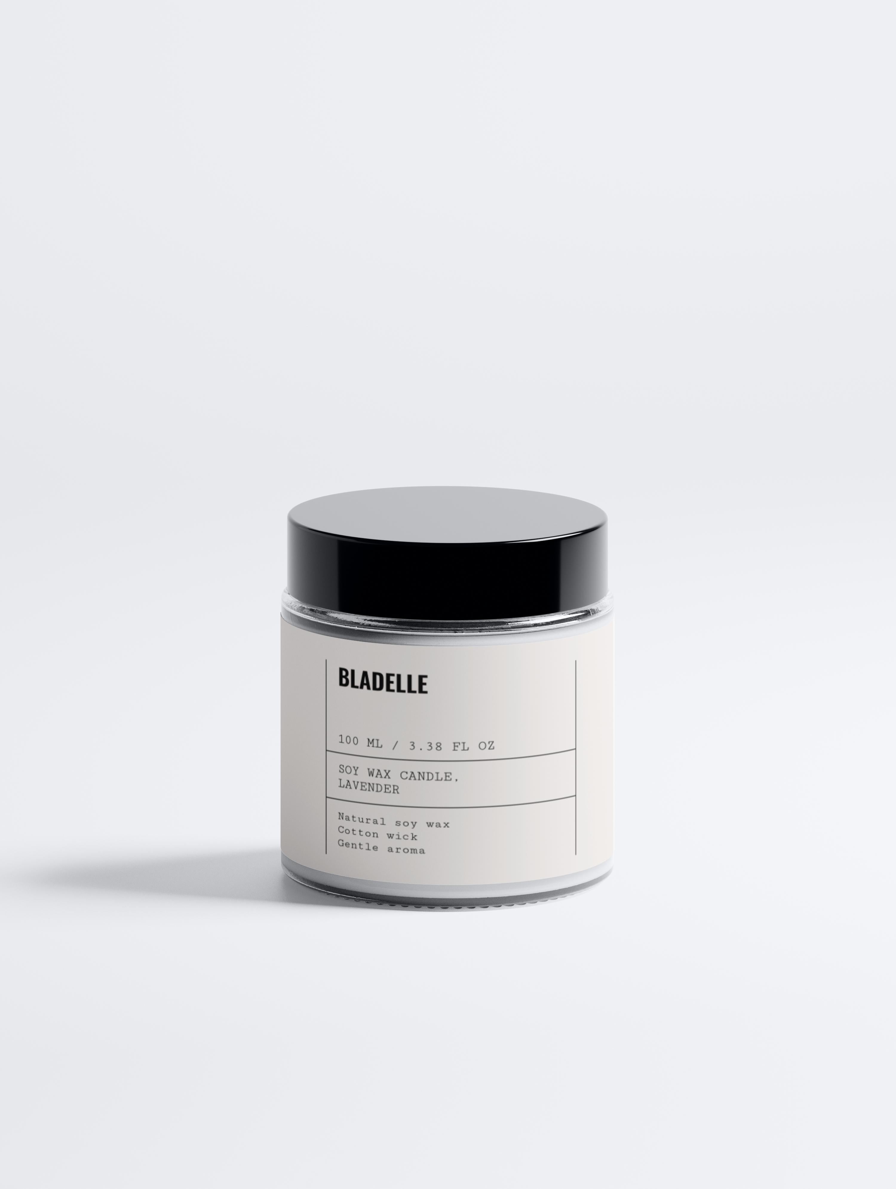 Soy Wax Candle, Lavender