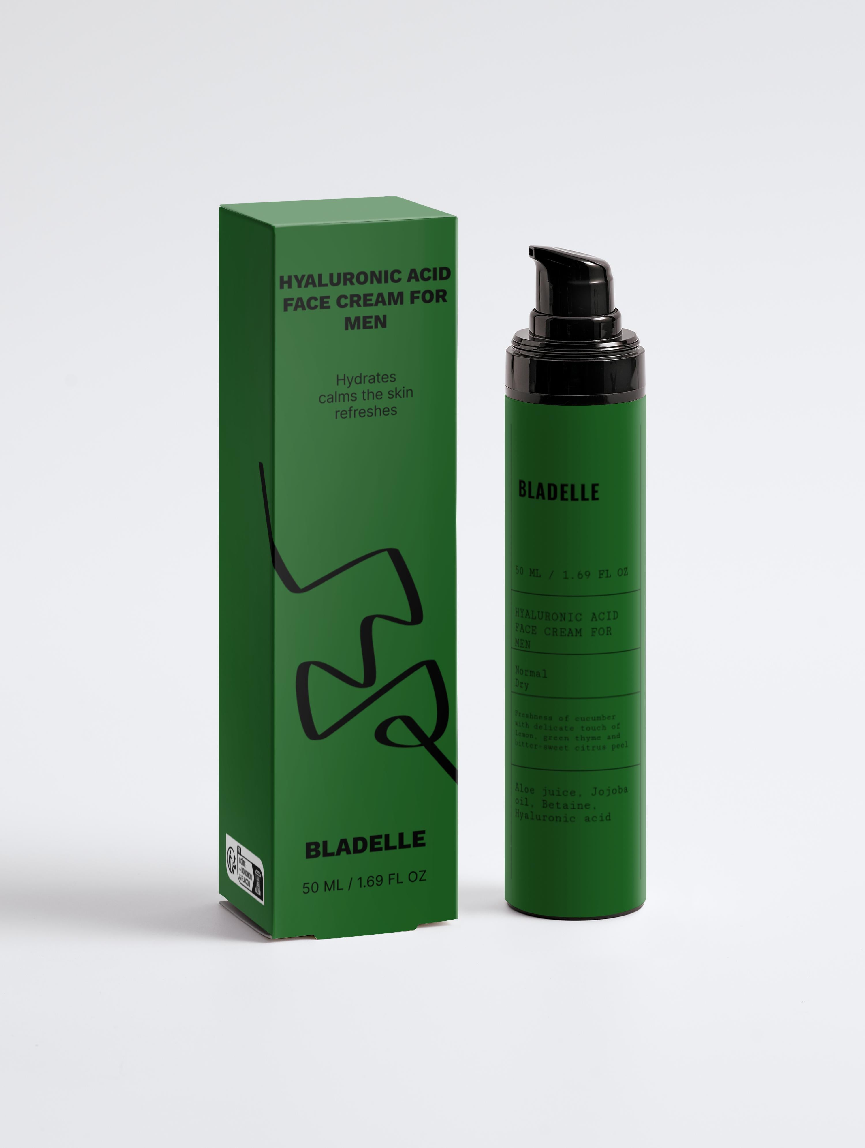 Hyaluronic Acid Face Cream for Men